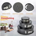 3Pcs Cake Baking Mould Set