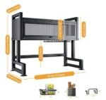 Premium Over-the-Sink Kitchen Storage Rack | Rust-Resistant Dish Drying Organizer | Space Saver