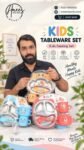 Imported Kids Tableware Set – Stainless Steel Feeding Set for Kids